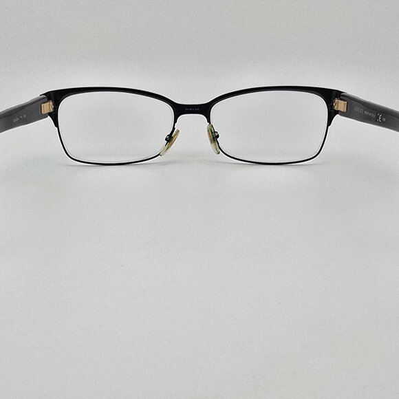 Gucci GG4214 GB5 Gloss Black Eyeglasses Frame w/ Flexhinge and Case Italy 54mm - Picture 5 of 15